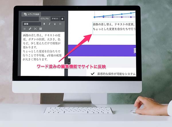 直感的な操作